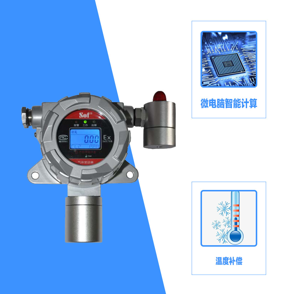 索富通GT-9801TC-NO2二氧化氮氣體探測器(圖3)