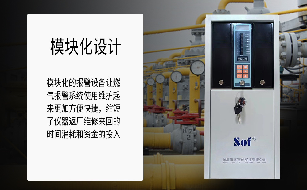 索富通模塊化的燃氣報警器有什么好處